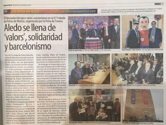 RESUMEN DE LA IX TROBADA EN PÁGINAS DE MUNDO DEPORTIVO — imagen 2