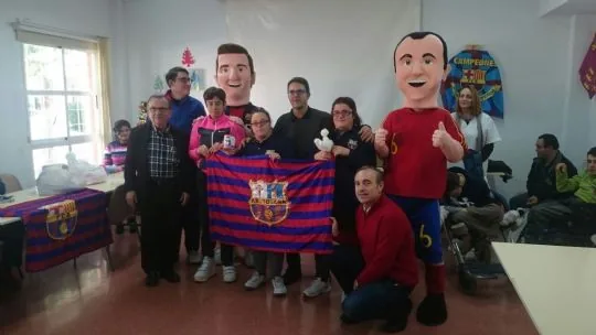 LA PEÑA BARCELONISTA DE TOTANA SOLIDARIA CON LAS PERSONAS CON DISCAPACIDAD INTELECTUAL Y CON ENFERMEDAD MENTAL DE TOTANA — imagen 2