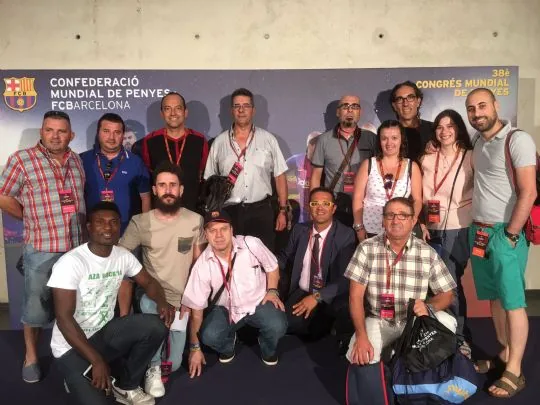 LA PB TOTANA PARTICIPA EN EL XXXVIII CONGRESO MUNDIAL DE PEÑAS Y ASISTE A LA LII EDICIÓN DEL TROFEO JOAN GAMPER