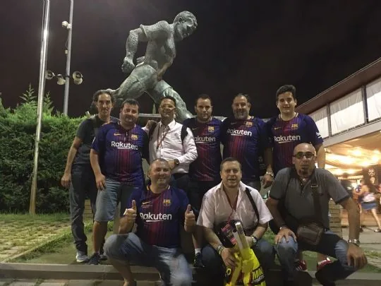 LA PB TOTANA PARTICIPA EN EL XXXVIII CONGRESO MUNDIAL DE PEÑAS Y ASISTE A LA LII EDICIÓN DEL TROFEO JOAN GAMPER — imagen 2