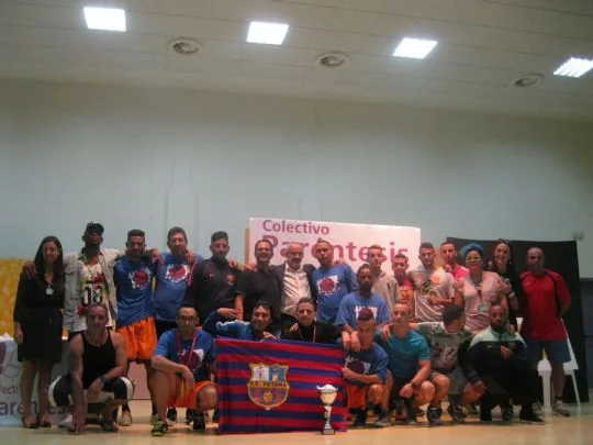 LA PEÑA BARCELONISTA DE TOTANA COLABORA EN LAS ACTIVIDADES CONMEMORATIVAS DE NUESTRA SEÑORA DE LA MERCED EN EL CENTRO PENITENCIARIO MURCIA II — imagen 3