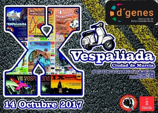 LA PEÑA BARCELONISTA DE TOTANA COLABORA EN LA X VESPALIADA CIUDAD DE MURCIA — imagen 2