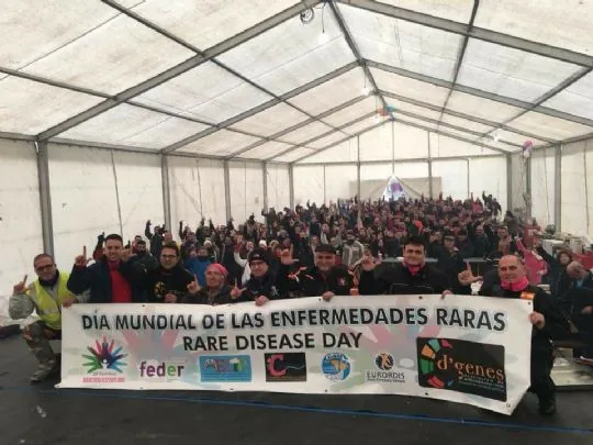 LA PEÑA BARCELONISTA DE TOTANA COLABORA EN LA VIII RUTA SOLIDARIA POR LAS ENFERMEDADES RARAS