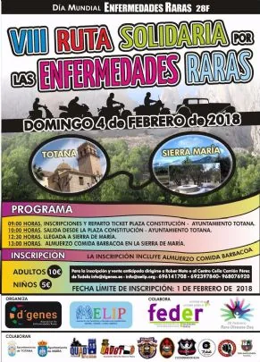 LA PEÑA BARCELONISTA DE TOTANA COLABORA EN LA VIII RUTA SOLIDARIA POR LAS ENFERMEDADES RARAS — imagen 5