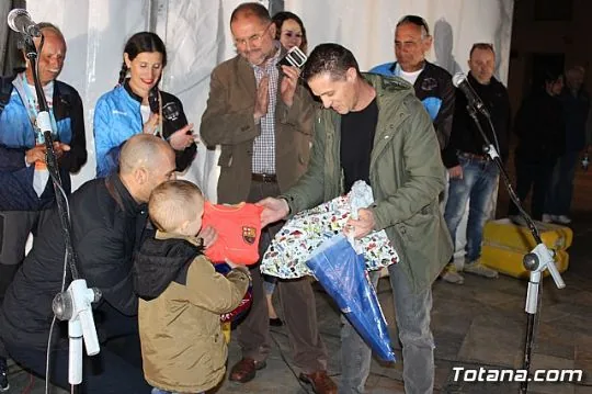 LA PEÑA BARCELONISTA DE TOTANA APOYO EL RETO SOLIDARIO 