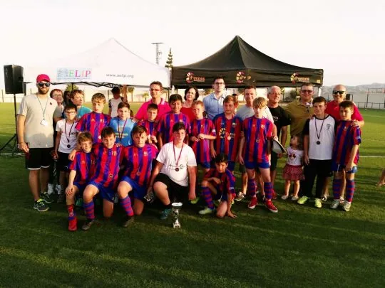 ÉXITO EN EL I TORNEO SOLIDARIO "DEITANIA URBS" ORGANIZADO POR LA PEÑA BARCELONISTA DE TOTANA — imagen 4