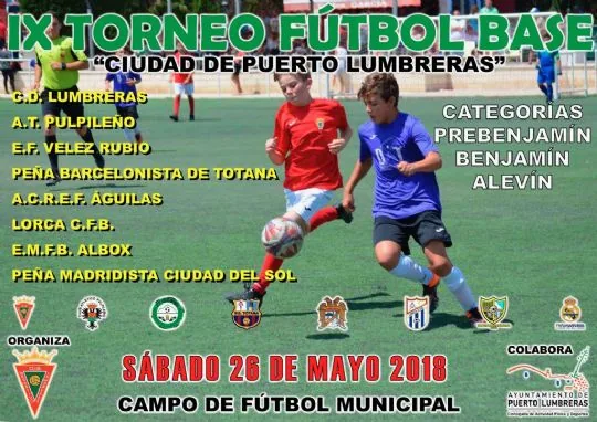 LA PEÑA BARCELONISTA DE TOTANA SUBCAMPEON EN EL TORNEO CIUDAD DE PUERTO LUMBRERAS