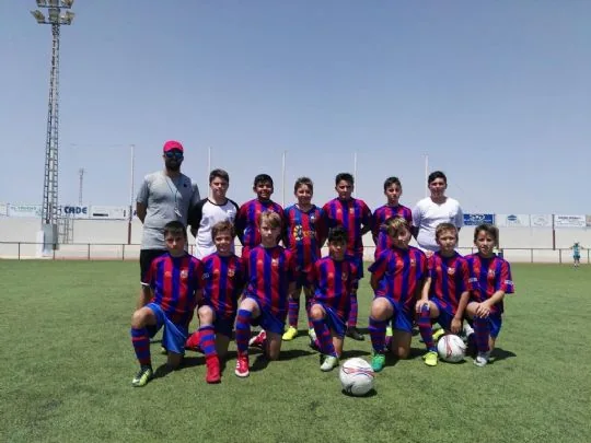 LA PEÑA BARCELONISTA DE TOTANA PARTICIPA EN EL PRIMER TORNEO OLIMPICO DE TOTANA