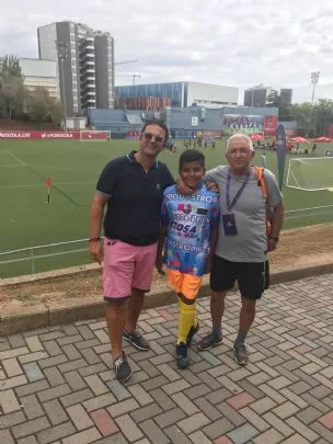 LA PEÑA BARCELONISTA DE TOTANA DA VISIBILIDAD A LAS ENFERMEDADES RARAS Y COLABORA CON DGENES Y AELIP — imagen 3