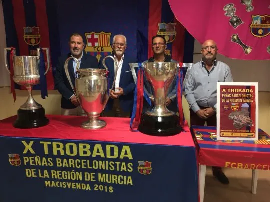 LA PBT PRESENTE EN LA X TROBADA DE PEÑAS BARCELONISTAS DE LA REGION DE MURCIA — imagen 6