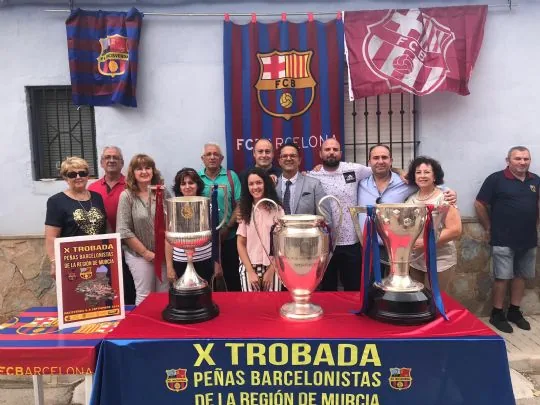 LA PBT PRESENTE EN LA X TROBADA DE PEÑAS BARCELONISTAS DE LA REGION DE MURCIA — imagen 7