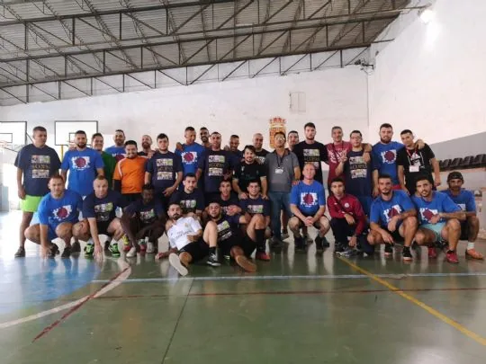 LA PEÑA BARCELONISTA DE TOTANA ORGANIZA LAS ACTIVIDADES DEPORTIVAS Y CULTURALES CONMEMORATIVAS DE LA FESTIVIDAD DE NUESTRA SEÑORA DE LA MERCED EN EL CENTRO PENITENCIARIO MURCIA I — imagen 2