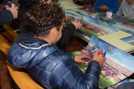 LA PEÑA BARCELONISTA DE TOTANA VISITA EL CENTRO DE PROTECCION DE MENORES GESTIONADO POR LA FUNDACIÓN ANTONIO MORENO EN ALHAMA DE MURCIA — imagen 4