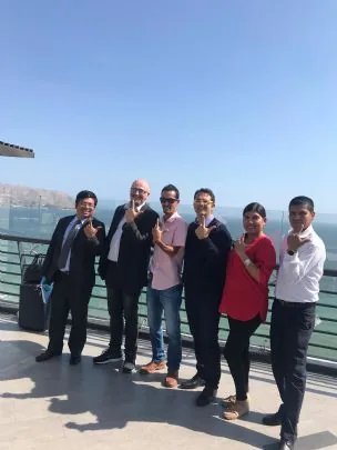 LA FEDERACIÓN DE PEÑAS DEL FCB DE LA REGIÓN DE MURCIA Y LA PEÑA BARCELONISTA DE TOTANA A TRAVÉS DE SU PRESIDENTE, VISITAN LA PEÑA BARCELONISTA DE LIMA — imagen 2