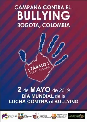 LAS FEDERACIONES DE PEÑAS BARCELONISTAS DE ALICANTE Y CASTILLA LA MANCHA JUNTO CON LA PEÑA BARCELONISTA DE TOTANA DESARROLLAN UN PROYECTO INNOVADOR CONTRA EL BULLYING EN BOGOTA (COLOMBIA) — imagen 8