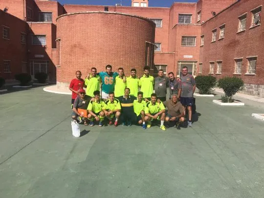 LA PEÑA BARCELONISTA DE TOTANA CLAUSURA LA ESCUELA DE FÚTBOL 2018-2019 QUE DESARROLLA EN EL CENTRO PENITENCIARIO DE MURCIA I . — imagen 3