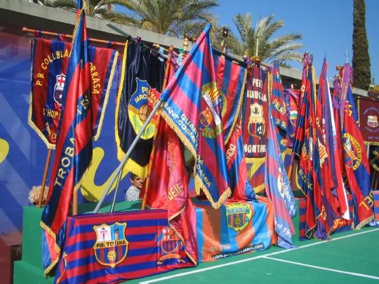 LA PB TOTANA TOMA EL RELEVO EN LA XXXI TROBADA DE PEÑAS DEL FC BARCELONA. — imagen 4