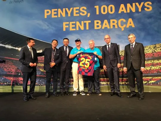 LA PEÑA BARCELONISTA DE TOTANA JUNTO CONAS PEÑAS DE CARTAGENA, ROLDÁN , MACISVENDA, AGUILAS,ALCANTARILLA, E IVAN DE LA PEÑA DE BENIAJAN PARTICIPAN EL 40 CONGRESO MUNDIAL DE PEÑAS DEL FCB — imagen 7