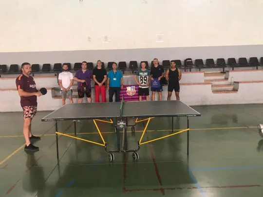 CELEBRADO EL VII TORNEO INTERMODULAR DE TENIS DE MESA ORGANIZADO POR EL CENTRO PENITENCIARIO MURCIA I EN COLABORACION CON LA PEÑA BARCELONISTA DE TOTANA — imagen 3