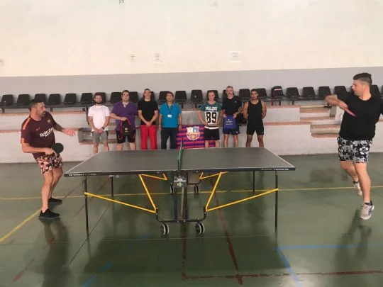 CELEBRADO EL VII TORNEO INTERMODULAR DE TENIS DE MESA ORGANIZADO POR EL CENTRO PENITENCIARIO MURCIA I EN COLABORACION CON LA PEÑA BARCELONISTA DE TOTANA — imagen 6