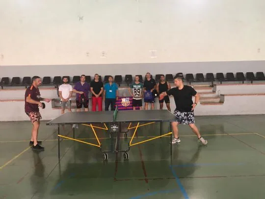 CELEBRADO EL VII TORNEO INTERMODULAR DE TENIS DE MESA ORGANIZADO POR EL CENTRO PENITENCIARIO MURCIA I EN COLABORACION CON LA PEÑA BARCELONISTA DE TOTANA — imagen 8