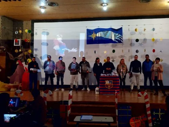 LA PB TOTANA COLABORA CON EL PROGRAMA DE NAVIDAD EN EL CENTRO PENITENCIARIO MURCIA I — imagen 2