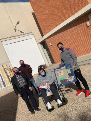 LA PEÑA BARCELONISTA DE TOTANA VISITA EN CENTRO DE PERSONAS CON DISCAPACIDAD INTELECTUAL JOSÉ MOYA TRILLA — imagen 2