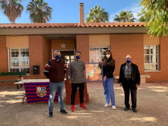 LA PEÑA BARCELONISTA DE TOTANA VISITA EN CENTRO DE PERSONAS CON DISCAPACIDAD INTELECTUAL JOSÉ MOYA TRILLA — imagen 4