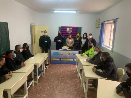 La Peña Barcelonista de Totana implanta en el Centro Penitenciario de Murcia el taller de Mindfulness Atención plena dentro del Programa Matrix Penitenciario. — imagen 3