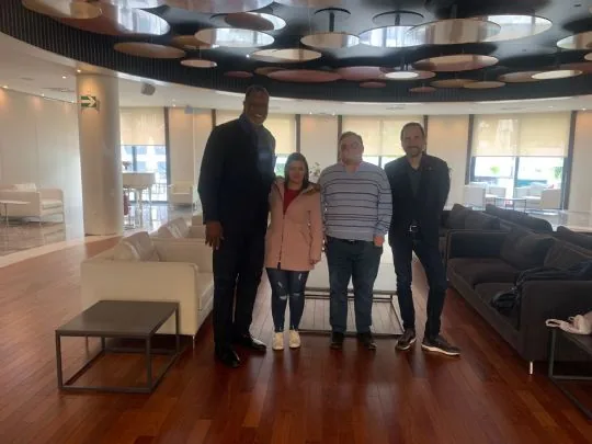 La Peña Barcelonista de Totana participa en la recepción al equipo de baloncesto del FCB. — imagen 2