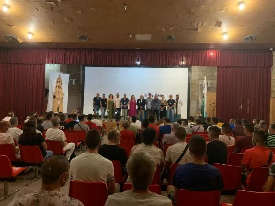 La Peña Barcelonista de Totana colabora en la jornada de concienciación Día internacional de la Sobredosis celebrada en el centro penitenciario de Murcia I — imagen 3
