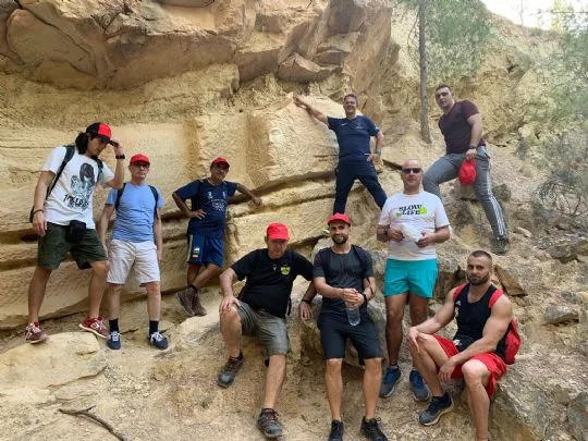 Senderismo, camino de la reinserción para ayudar a las personas privadas de libertad del Centro Penitenciario de Murcia. — imagen 3