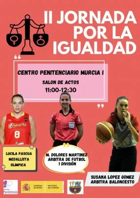 La Peña Barcelonista de Totana y colectivo Paréntesis colaboran en la organización de la II JORNADA DE IGUALDAD en el Centro Penitenciario de Murcia I