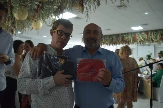 La Peña Barcelonista colabora con la Hermandad de la Magdalena y las asociaciones Dismo y Retimur. — imagen 3