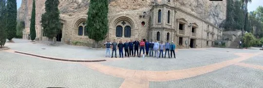 Las peñas barcelonistas de Totana y Calasparra colaboran en una nueva salida programada del CP Murcia — imagen 2