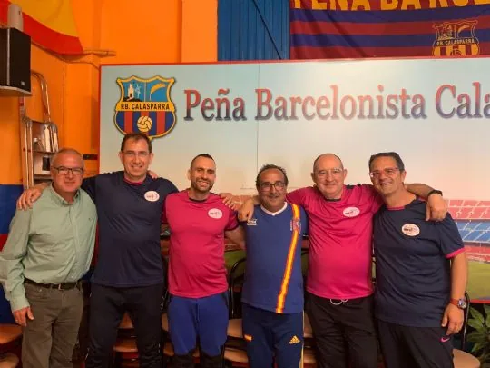 Las peñas barcelonistas de Totana y Calasparra colaboran en una nueva salida programada del CP Murcia — imagen 7