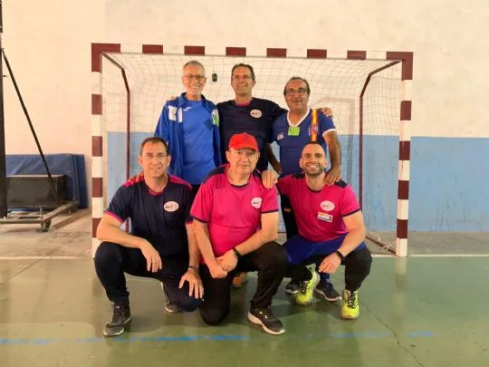 Más de 50 personas privadas de libertad participan en la escuela de fútbol del FCB que la Peña Barcelonista de Totana desarrolla en el CP Murcia I — imagen 4