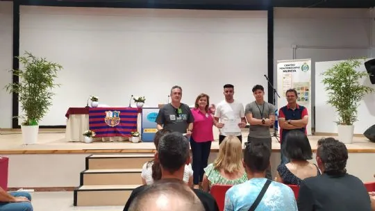 La Peña Barcelonista de Totana participa en la clausura de la IX Edición MATRIX PMP, en Centro Penitenciario de Murcia — imagen 2