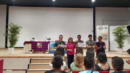 La Peña Barcelonista de Totana participa en la clausura de la IX Edición MATRIX PMP, en Centro Penitenciario de Murcia — imagen 4