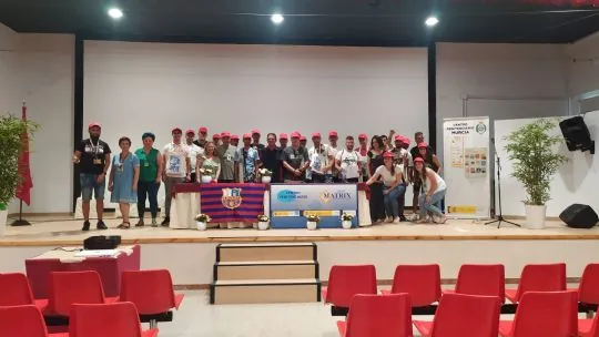 La Peña Barcelonista de Totana participa en la clausura de la IX Edición MATRIX PMP, en Centro Penitenciario de Murcia — imagen 6