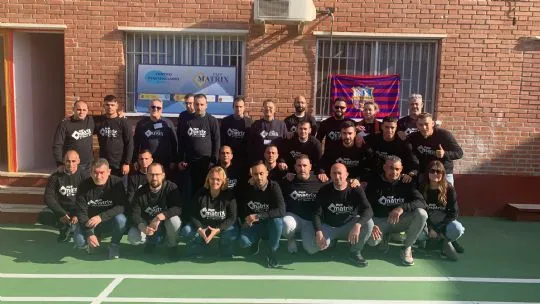 La Peña Barcelonista de Totana colabora con la 11 Edición del Programa Matrix en el Centro Penitenciario de Murcia