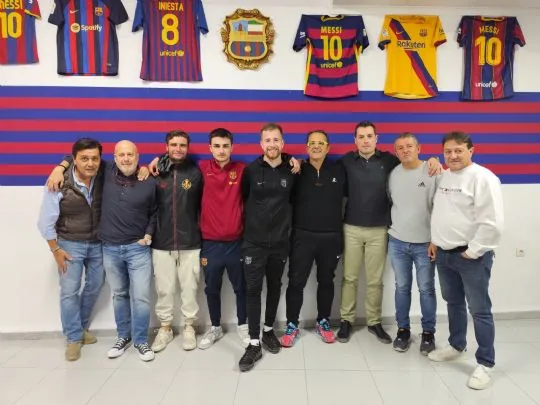 Las peñas barcelonistas de Totana y Cehegín colaboran en la peregrinación a Caravana con personas privadas de libertad del Centro Penitenciario de Murcia — imagen 2