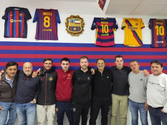 Las peñas barcelonistas de Totana y Cehegín colaboran en la peregrinación a Caravana con personas privadas de libertad del Centro Penitenciario de Murcia — imagen 4