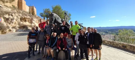 Las peñas barcelonistas de Totana y Cehegín colaboran en la peregrinación a Caravana con personas privadas de libertad del Centro Penitenciario de Murcia — imagen 8