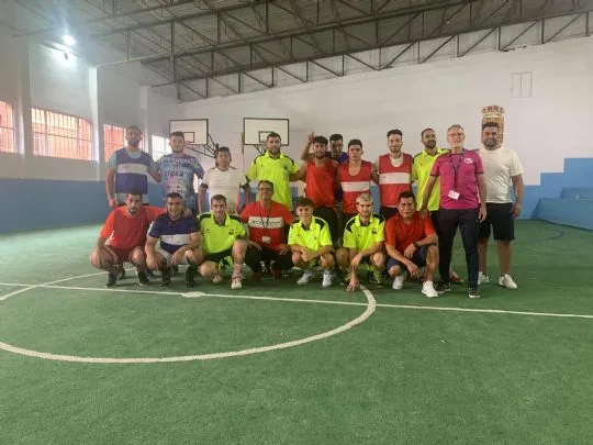 La Escuela de Fútbol de la Peña Barcelonista de Totana en el Centro Penitenciario de Murcia ayuda a 50 personas privadas de libertad a mejorar sus hábitos saludables a través del deporte — imagen 9