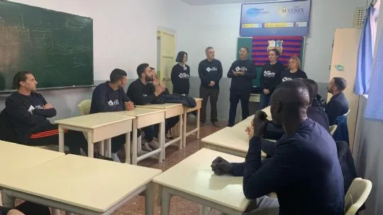 La Peña barcelonista de Totana participa en la novena edición del programa Matrix penitenciario — imagen 2