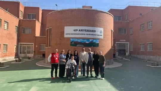 La Peña barcelonista de Totana organiza la X Jornada de sensibilización en enfermedades raras en el Centro Penitenciario de Murcia