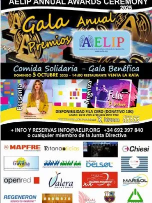 LA PEÑA BARCELONISTA DE TOTANA COLABORA CON LA VI GALA SOLIDARIA A BENEFICIO DE AELIP