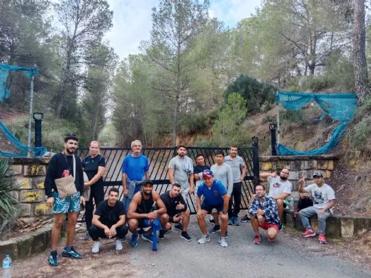 LA PEÑA BARCELONISTA DE TOTANA IMPULSA EN EL CENTRO DE INSERCIÓN SOCIAL GUILLERMO MIRANDA EL PROGRAMA SENDEROS DE LIBERTAD