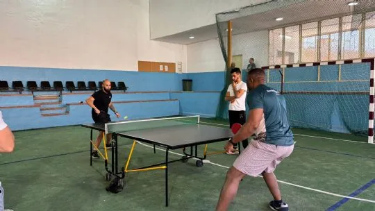 LA PEÑA BARCELONISTA DE TOTANA ORGANIZA TORNEOS DE BÁDMINTON, PING-PONG Y FÚTBOL SALA EN EL CENTRO PENITENCIARIO MURCIA I — imagen 5